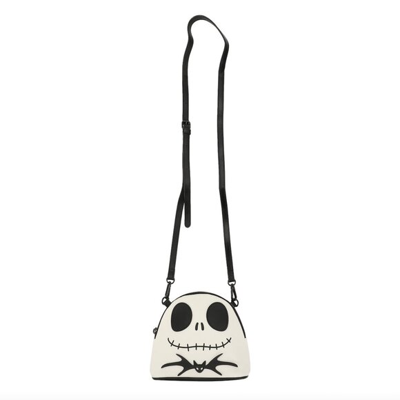 Nightmare Before Christmas Jack Skellington Crossbody Purse with Keychain - Picture 2 of 10
